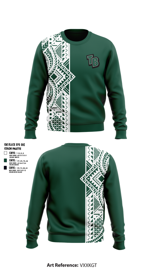 Twelve Bridges Rhinos 96167977 Crew Neck Sweatshirt - 3