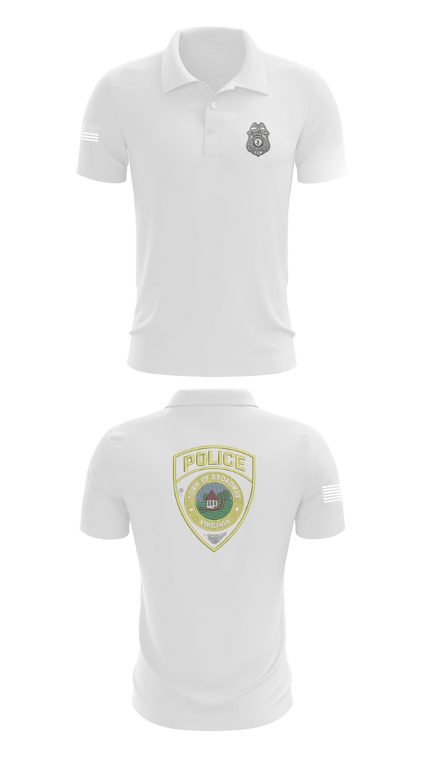 Short Sleeve Performance Polo, Broadway Police, Police, Teamtime, Team time, sublimation, custom sports apparel, team uniforms, spirit wear, spiritwear, sports uniforms, custom shirts, team store, custom team store, fundraiser sports, apparel fundraiser