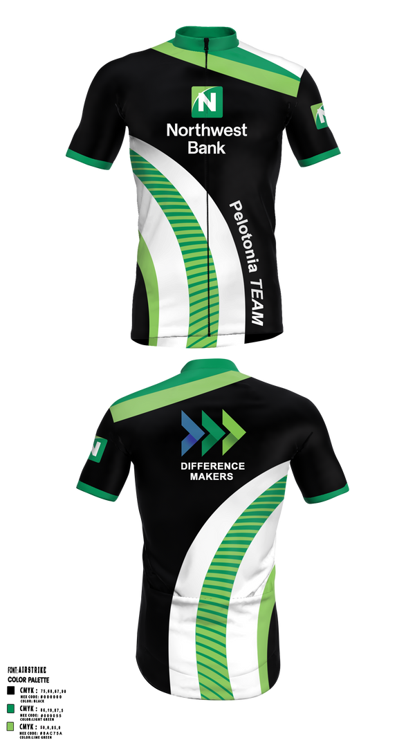 Northwest Bank Pelotonia 51629552 Cycling Jersey 6