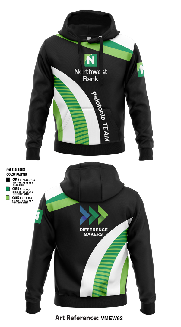 Northwest Bank Pelotonia 51629552 Hoodie - 2