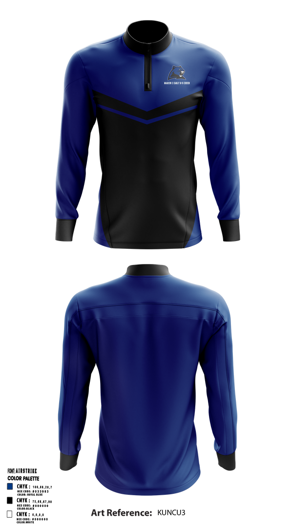 Marion C Early R-5 High School Cheer 22257490 Quarter Zip Jacket - 1