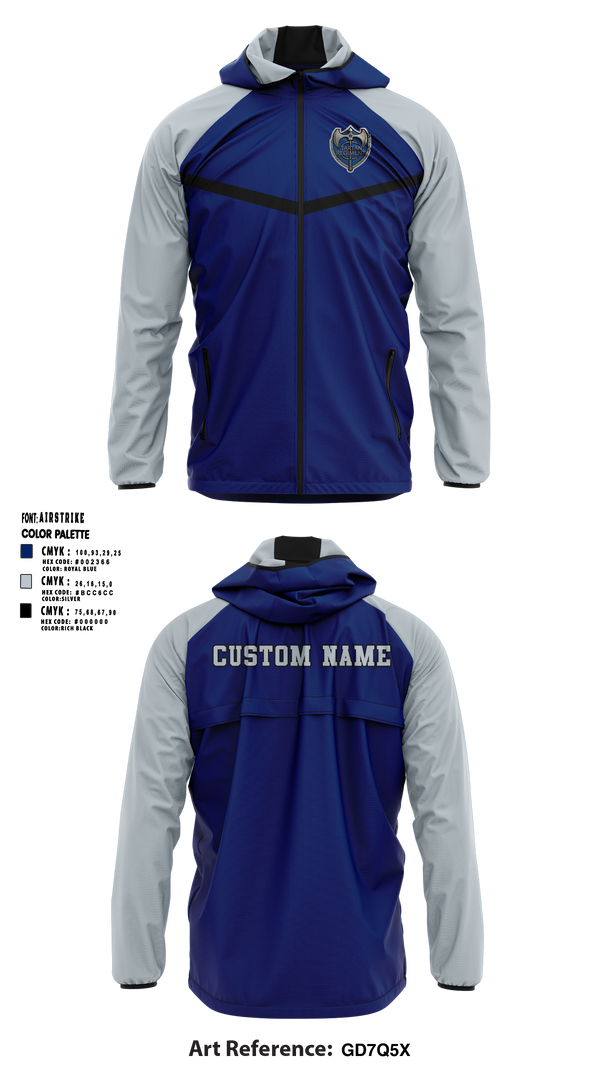 East Senior High School Band 81739960 Windbreaker - 6