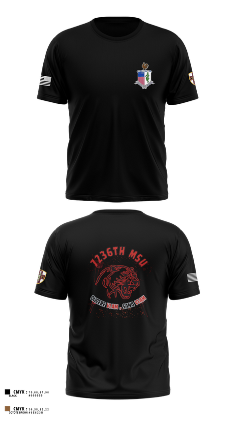 Short Sleeve Performance Shirt, 7236 Medical Support Unit, Army, Teamtime, Team time, sublimation, custom sports apparel, team uniforms, spirit wear, spiritwear, sports uniforms, custom shirts, team store, custom team store, fundraiser sports, apparel fundraiser
