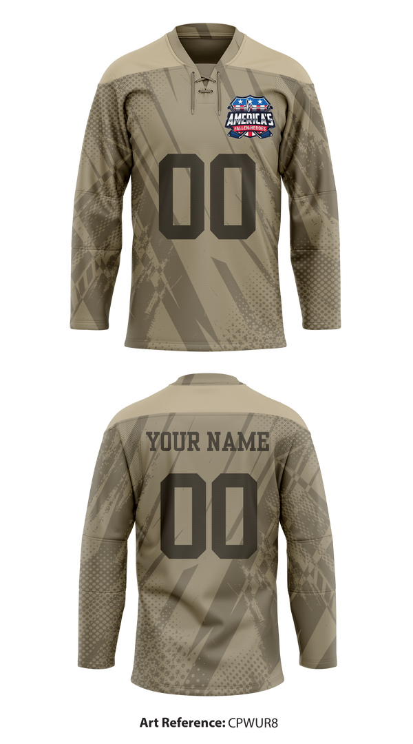 Fallen Heroes 43632979 Hockey Jersey - 1