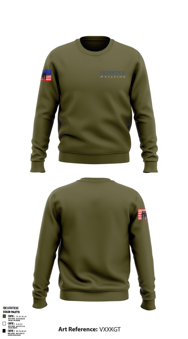 SkyBridge Aviation 74351240 Crew Neck Sweatshirt - 2