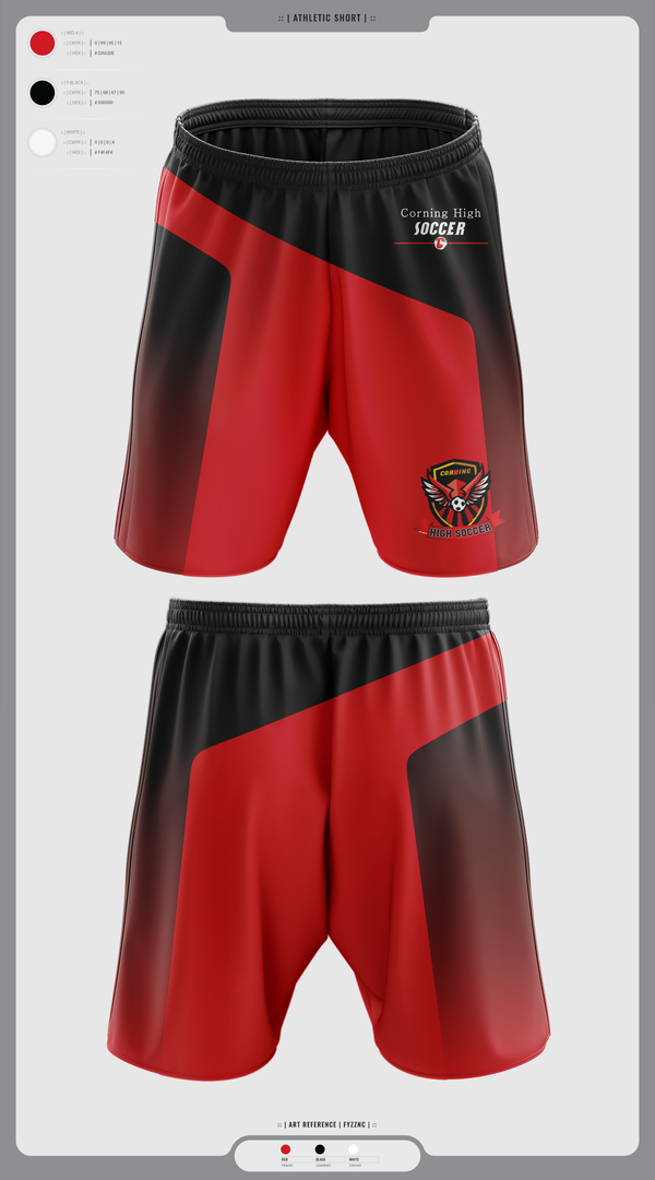 Corning Boys Soccer 97263388 Athletic Shorts With Pockets - 6