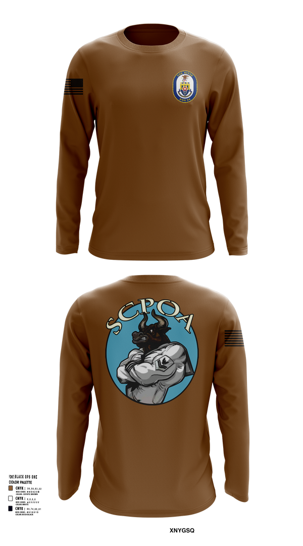 Scpoa 2939861 Long Sleeve Performance Shirt -106