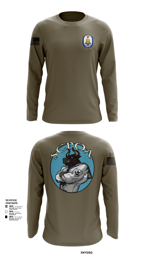 Scpoa 2939861 Long Sleeve Performance Shirt -107