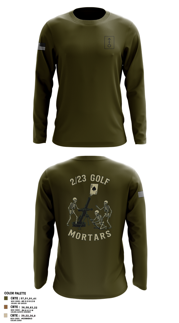 Golf 2439135 Long Sleeve Performance Shirt - 1