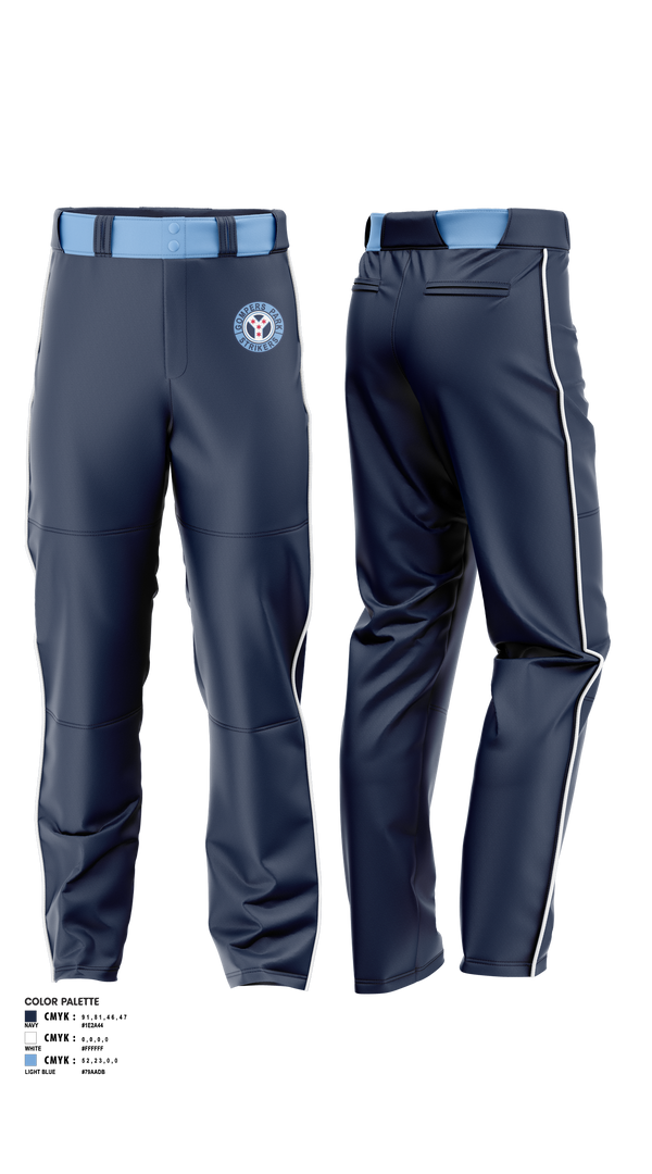 Baseball Pants, Sports Connection Soccer, , Teamtime, Team time, sublimation, custom sports apparel, team uniforms, spirit wear, spiritwear, sports uniforms, custom shirts, team store, custom team store, fundraiser sports, apparel fundraiser