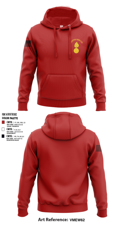 395th Ordnance Company 51891174 Hoodie - 1