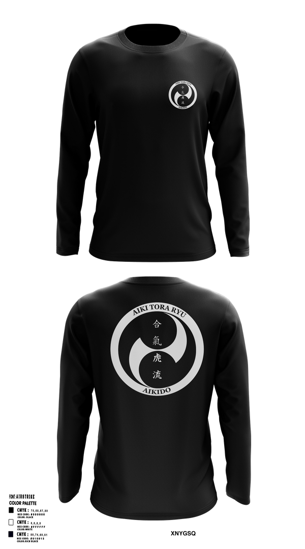 Aiki Tora Ryu 63120214 Long Sleeve Performance Shirt 1