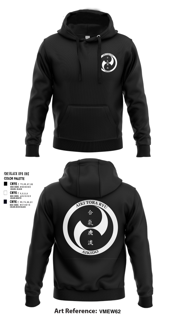 Aiki Tora Ryu 63120214 Hoodie - 1