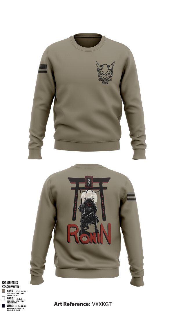 Ronin 78230947 Crew Neck Sweatshirt - 1