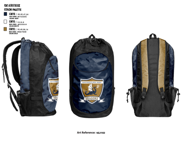 Fayetteville Area Rugby Gear Bag - 1