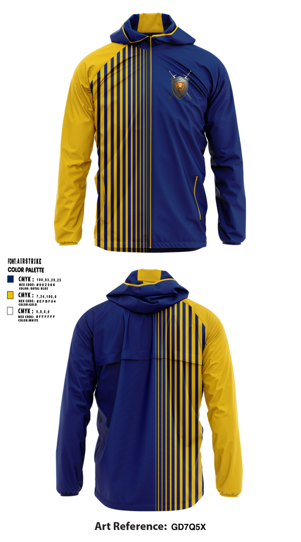 Champion Christian Academy 78038822 Windbreaker - 1