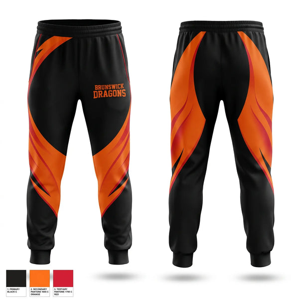 Sweatpants, Brunswick Dragons, Women's Basketball, Teamtime, Team time, sublimation, custom sports apparel, team uniforms, spirit wear, spiritwear, sports uniforms, custom shirts, team store, custom team store, fundraiser sports, apparel fundraiser