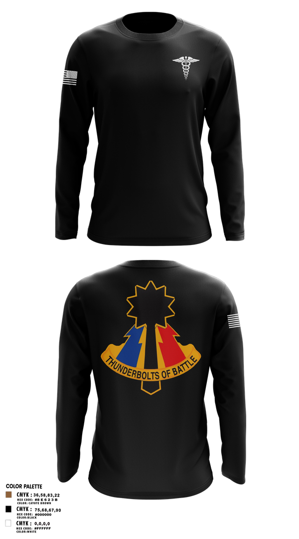 Long Sleeve Performance Shirt, 194th AR BDE HRT Medics, Army, Teamtime, Team time, sublimation, custom sports apparel, team uniforms, spirit wear, spiritwear, sports uniforms, custom shirts, team store, custom team store, fundraiser sports, apparel fundraiser