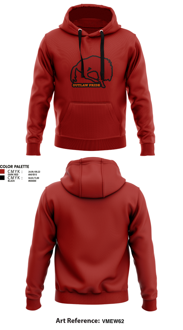 Rawlins Outlaws 4385978 Hoodie - 1