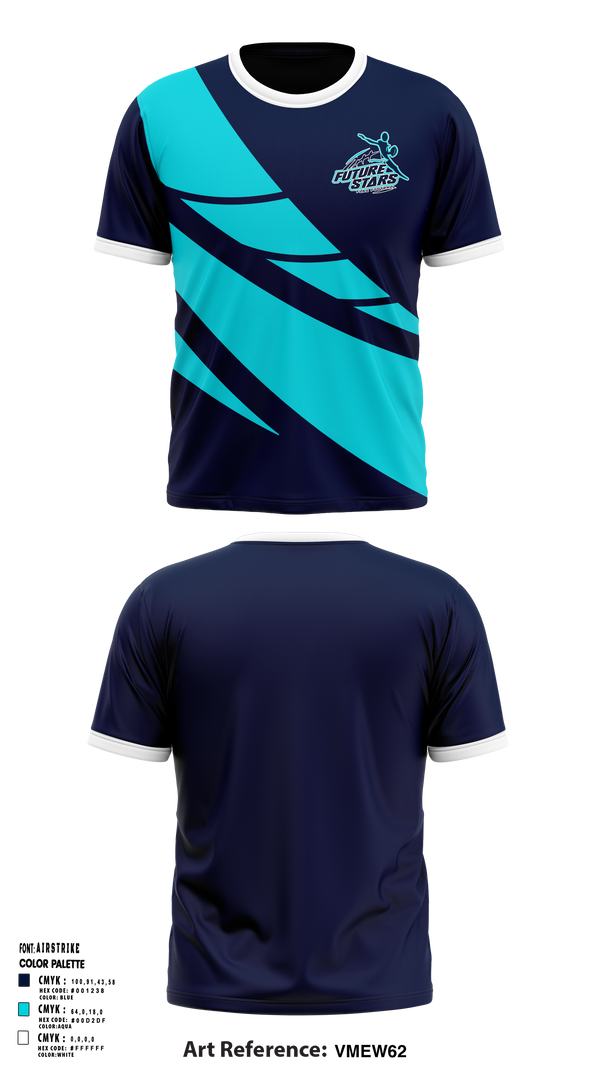 Michigan Future Stars 7087049 Short Sleeve Performance Shirt - 1