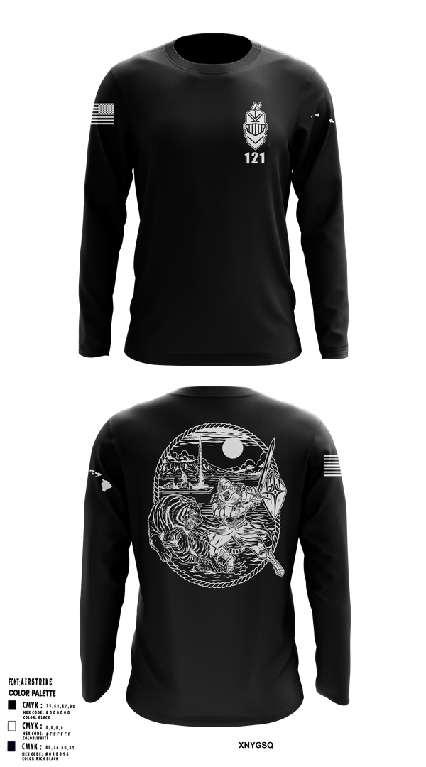 Long Sleeve Performance Shirt, USS FRANK E PETERSEN JR, Navy, Teamtime, Team time, sublimation, custom sports apparel, team uniforms, spirit wear, spiritwear, sports uniforms, custom shirts, team store, custom team store, fundraiser sports, apparel fundraiser