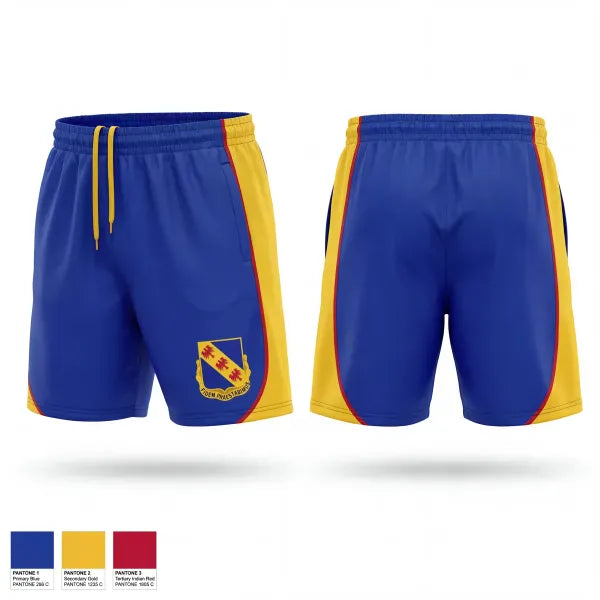 Athletic Shorts With Pockets, 1st BN, 355th Regiment, Army, Teamtime, Team time, sublimation, custom sports apparel, team uniforms, spirit wear, spiritwear, sports uniforms, custom shirts, team store, custom team store, fundraiser sports, apparel fundraiser