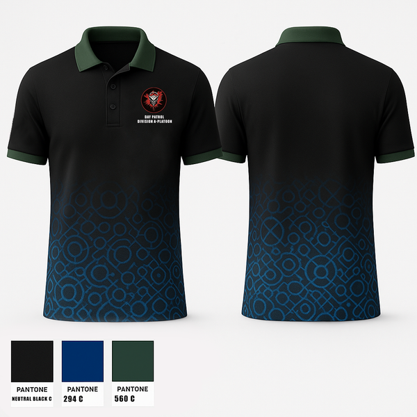 Day Patrol Division A-Platoon Short Sleeve Performance Polo - 1