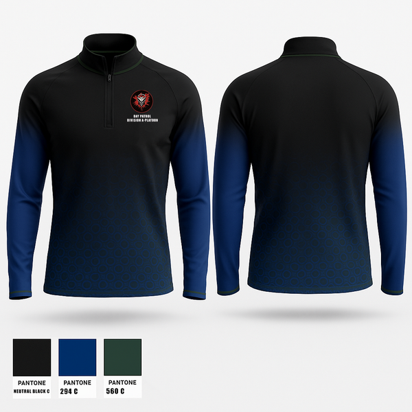 Day Patrol Division A-Platoon Quarter Zip Jacket - 1
