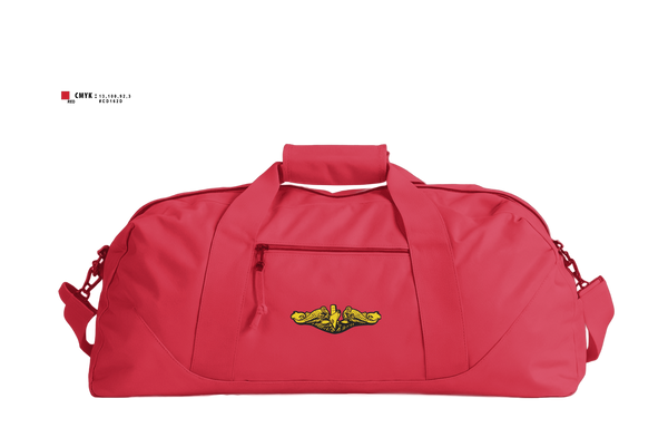 Duffle Bag, USS Nebraska, Navy, Teamtime, Team time, sublimation, custom sports apparel, team uniforms, spirit wear, spiritwear, sports uniforms, custom shirts, team store, custom team store, fundraiser sports, apparel fundraiser