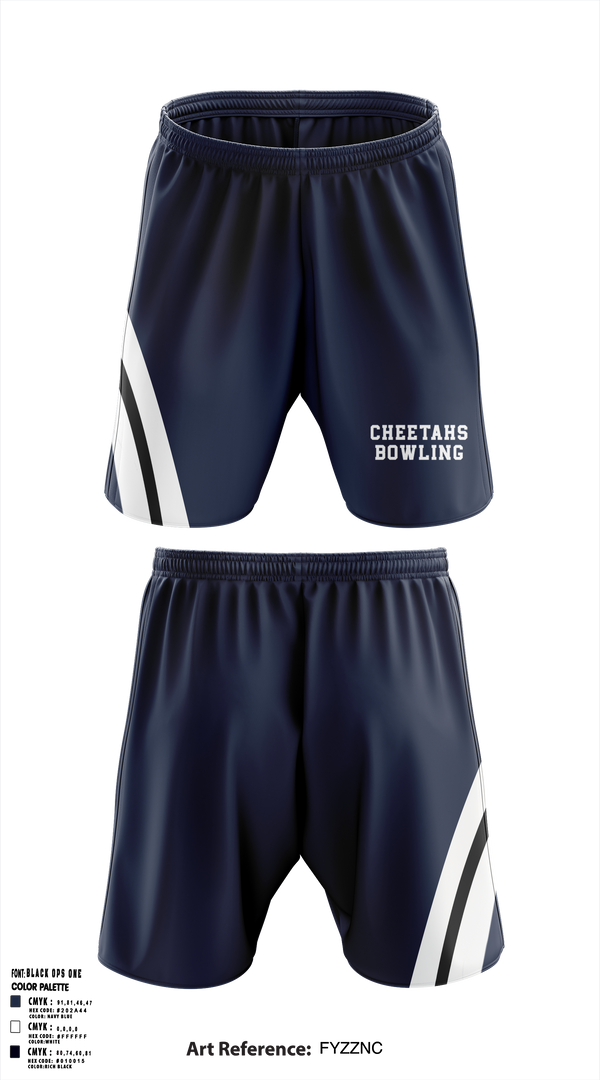 Cheetahs 63447729 Athletic Shorts With Pockets - 1