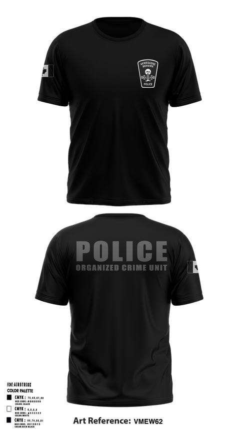 Old School Cotton Feel Shirt, , Police, Teamtime, Team time, sublimation, custom sports apparel, team uniforms, spirit wear, spiritwear, sports uniforms, custom shirts, team store, custom team store, fundraiser sports, apparel fundraiser