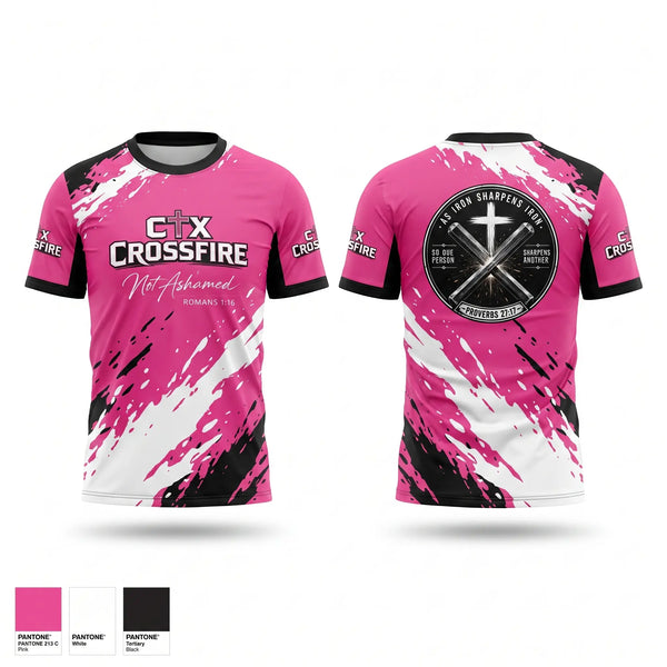 Short Sleeve Performance Shirt, CTX Crossfire, Softball, Teamtime, Team time, sublimation, custom sports apparel, team uniforms, spirit wear, spiritwear, sports uniforms, custom shirts, team store, custom team store, fundraiser sports, apparel fundraiser