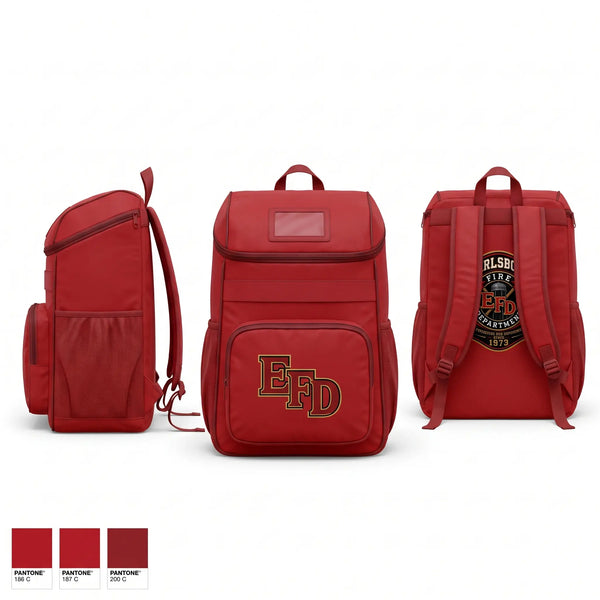 Gear Bag, Earlsboro Fire Department, Fire Department, Teamtime, Team time, sublimation, custom sports apparel, team uniforms, spirit wear, spiritwear, sports uniforms, custom shirts, team store, custom team store, fundraiser sports, apparel fundraiser