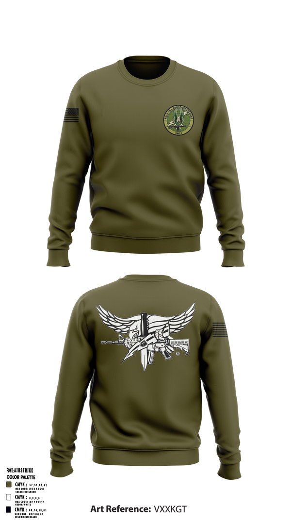 RHSWAT 31076673 Crew Neck Sweatshirt - 1