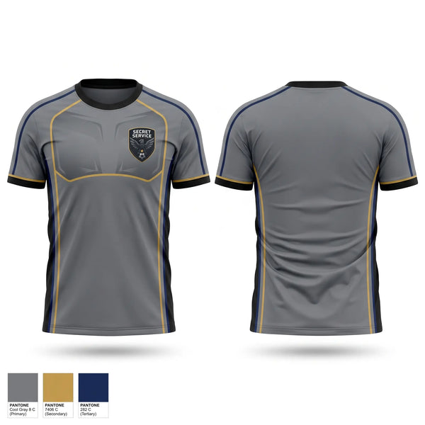 Short Sleeve Performance Shirt, Secret Service, Men's Soccer, Teamtime, Team time, sublimation, custom sports apparel, team uniforms, spirit wear, spiritwear, sports uniforms, custom shirts, team store, custom team store, fundraiser sports, apparel fundraiser