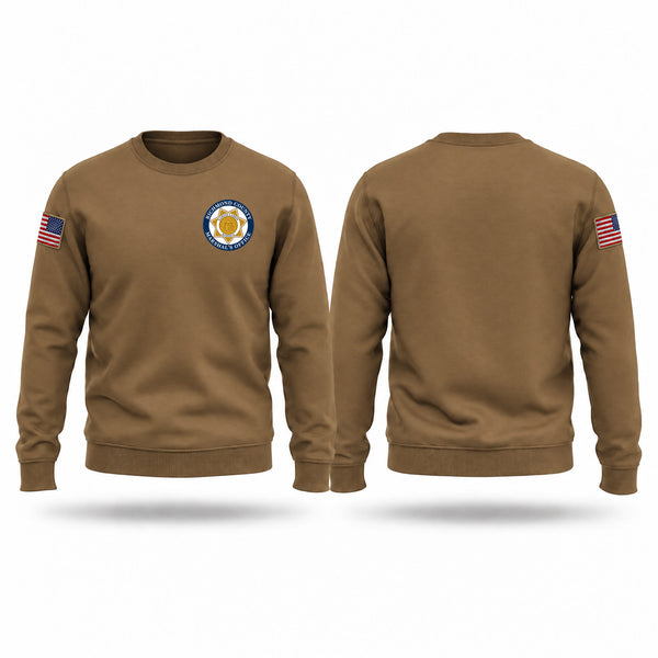 Crew Neck Sweatshirt, Richmond County Marshal's Office, Police, Teamtime, Team time, sublimation, custom sports apparel, team uniforms, spirit wear, spiritwear, sports uniforms, custom shirts, team store, custom team store, fundraiser sports, apparel fundraiser