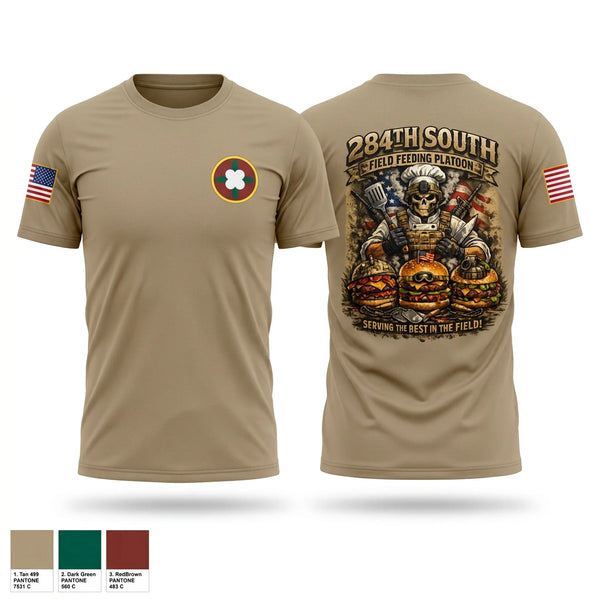 Short Sleeve Performance Shirt, 284th Field Feeding Team, National Guard, Teamtime, Team time, sublimation, custom sports apparel, team uniforms, spirit wear, spiritwear, sports uniforms, custom shirts, team store, custom team store, fundraiser sports, apparel fundraiser
