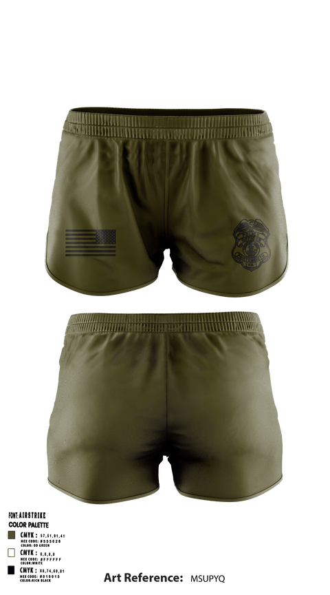 Portsmouth Virginia SWAT Ranger Panties - 1