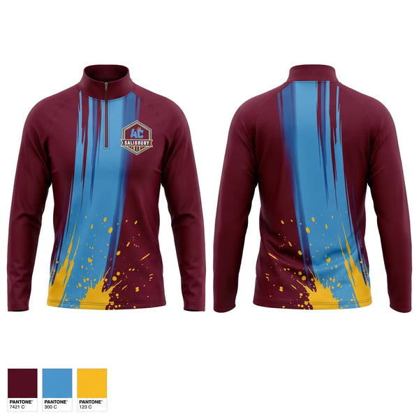 Quarter Zip Jacket, ACS, Men's Soccer, Teamtime, Team time, sublimation, custom sports apparel, team uniforms, spirit wear, spiritwear, sports uniforms, custom shirts, team store, custom team store, fundraiser sports, apparel fundraiser