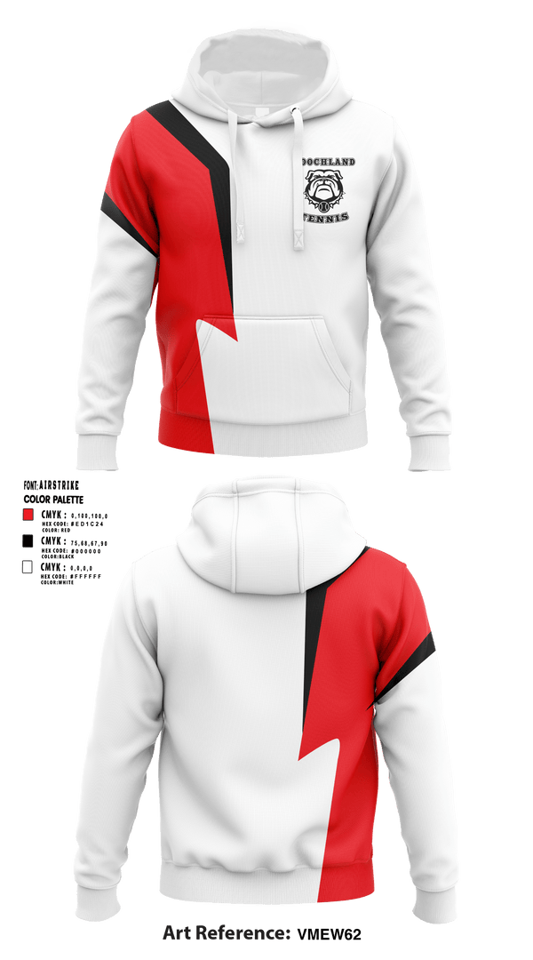 GHS Boys Tennis 6681455 Hoodie - 1