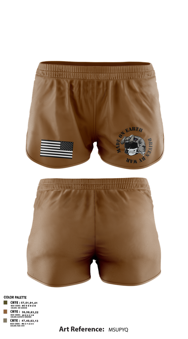 Ranger Panties, B/4-3 Assault Helicopter Battalion, , Teamtime, Team time, sublimation, custom sports apparel, team uniforms, spirit wear, spiritwear, sports uniforms, custom shirts, team store, custom team store, fundraiser sports, apparel fundraiser