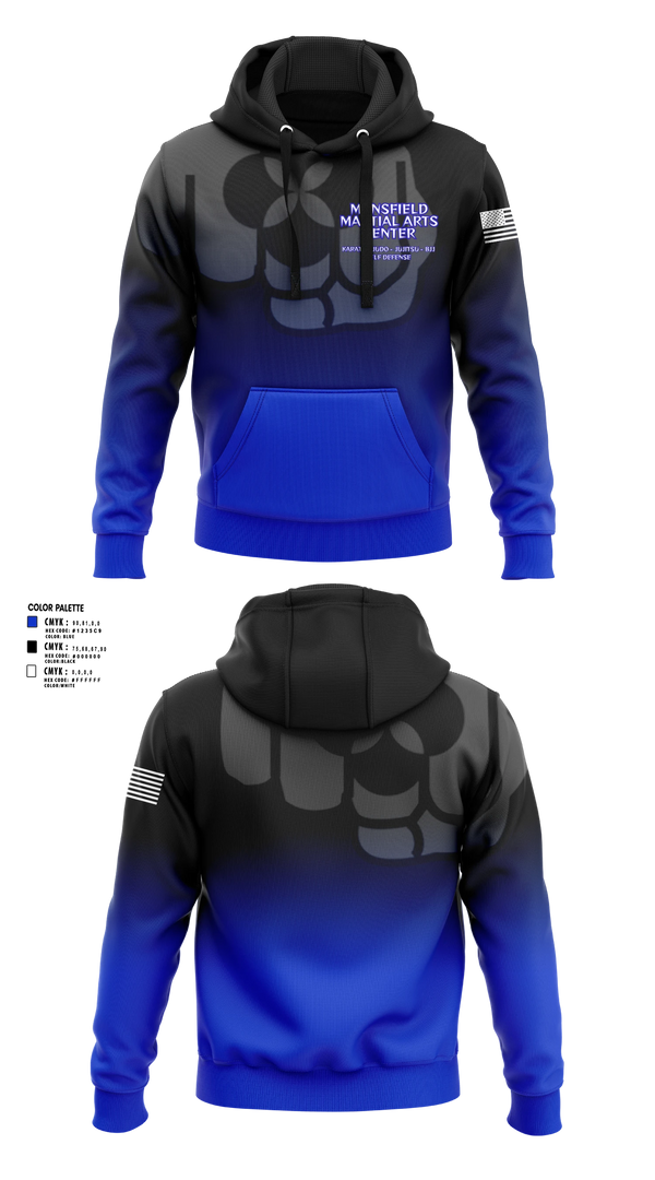 Hoodie, Mansfield Martial Arts Center, , Teamtime, Team time, sublimation, custom sports apparel, team uniforms, spirit wear, spiritwear, sports uniforms, custom shirts, team store, custom team store, fundraiser sports, apparel fundraiser