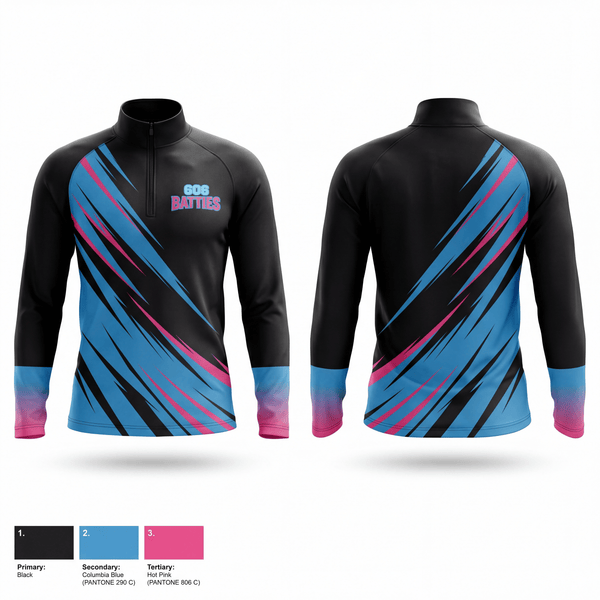 606 Batties 35171734 Quarter Zip Jacket - 1