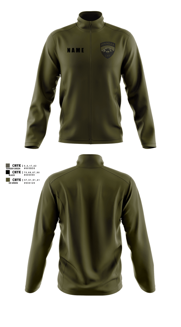 PENINSULA CRISIS RESPONSE TEAM 40299009 Fleece Jacket - 51