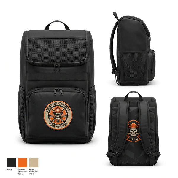 Gear Bag, Gaston County Emergency Management and Fire Services, Fire Department, Teamtime, Team time, sublimation, custom sports apparel, team uniforms, spirit wear, spiritwear, sports uniforms, custom shirts, team store, custom team store, fundraiser sports, apparel fundraiser