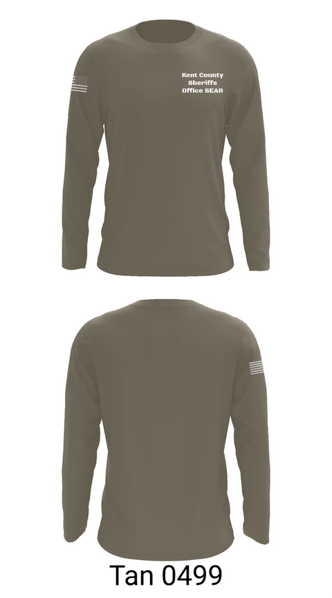 Long Sleeve Performance Shirt, Kent County Sheriffs Office SEAR, Police, Teamtime, Team time, sublimation, custom sports apparel, team uniforms, spirit wear, spiritwear, sports uniforms, custom shirts, team store, custom team store, fundraiser sports, apparel fundraiser