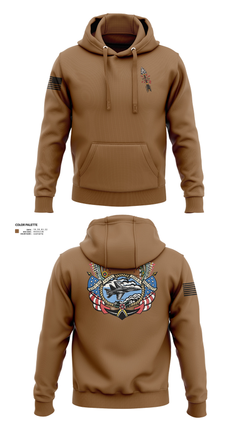 Hoodie, VFA-87 FCPOA, Navy, Teamtime, Team time, sublimation, custom sports apparel, team uniforms, spirit wear, spiritwear, sports uniforms, custom shirts, team store, custom team store, fundraiser sports, apparel fundraiser