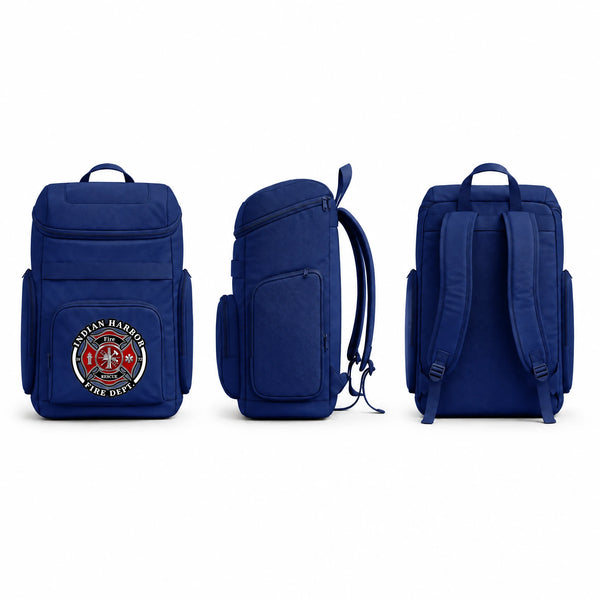 Gear Bag, Indian Harbor, Fire Department, Teamtime, Team time, sublimation, custom sports apparel, team uniforms, spirit wear, spiritwear, sports uniforms, custom shirts, team store, custom team store, fundraiser sports, apparel fundraiser