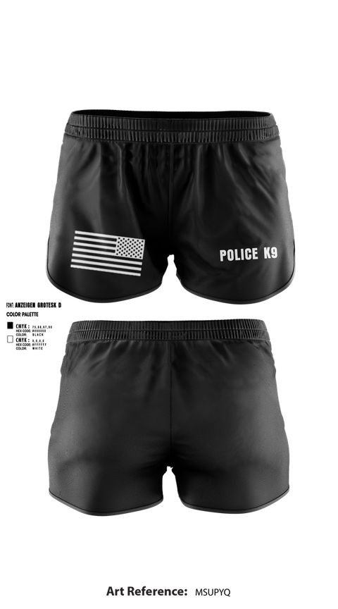 Ranger Panties, POLICE K9, , Teamtime, Team time, sublimation, custom sports apparel, team uniforms, spirit wear, spiritwear, sports uniforms, custom shirts, team store, custom team store, fundraiser sports, apparel fundraiser