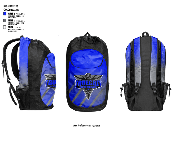 True Grit Jiujitsu and Defense 93858529 Gear Bag - 30